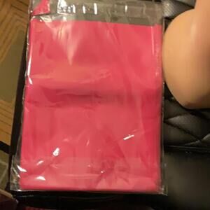 100 pink poly 9X12” shipping bags